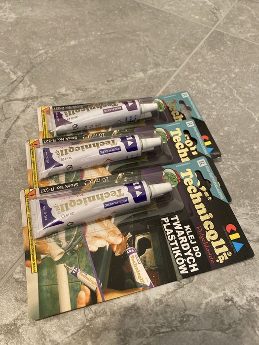 Klej Technicqll do twardych plastików