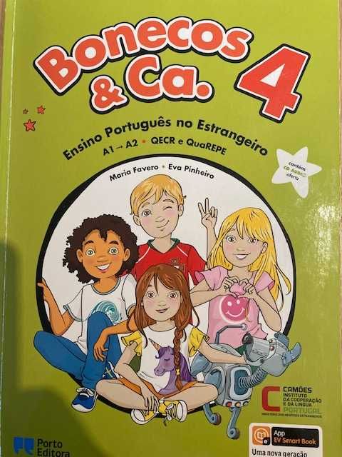 Bonecos & Ca. 3 e 4 – Ensino de Português no Estrangeiro A1 - Packs