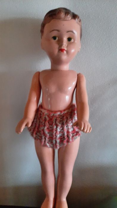 Stara, piekna, retro  lalka 30 cm