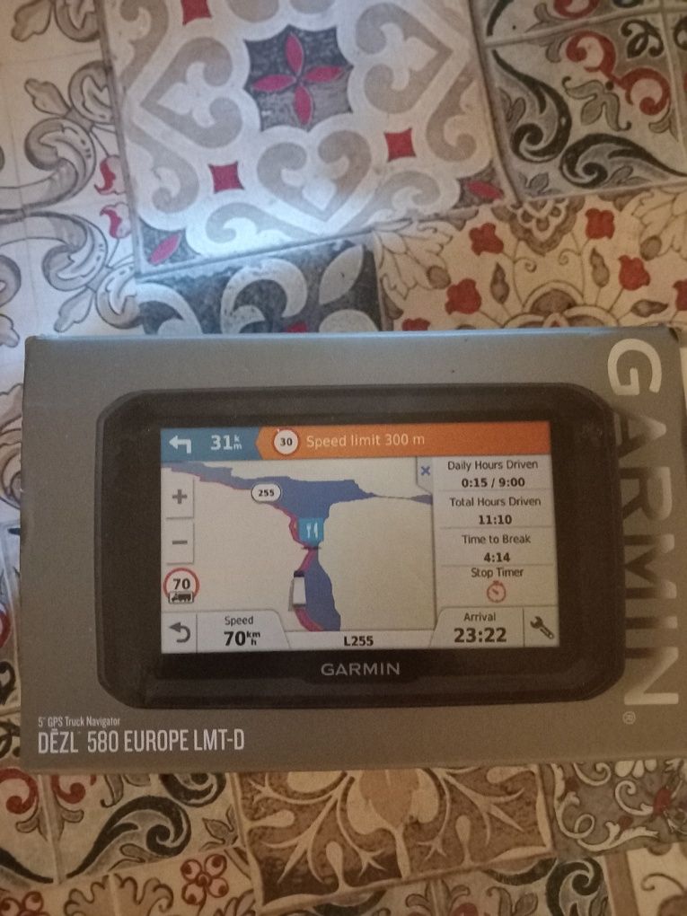 GPS truck Garmin professional europa