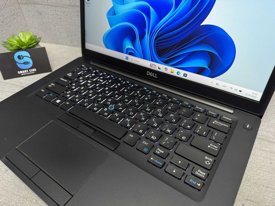 14”/256gb ssd/i5-8350u/FullHD ips/Надійний ноутбук Dell Делл 7490