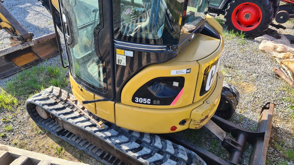 Minikoparka koparka cat 305 c 302,306 caterpillar stan super