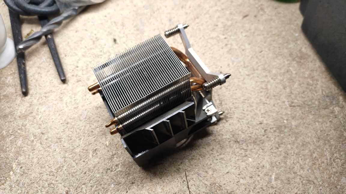 Chłodzenie wentylator radiator procesora PC Aluminiowy