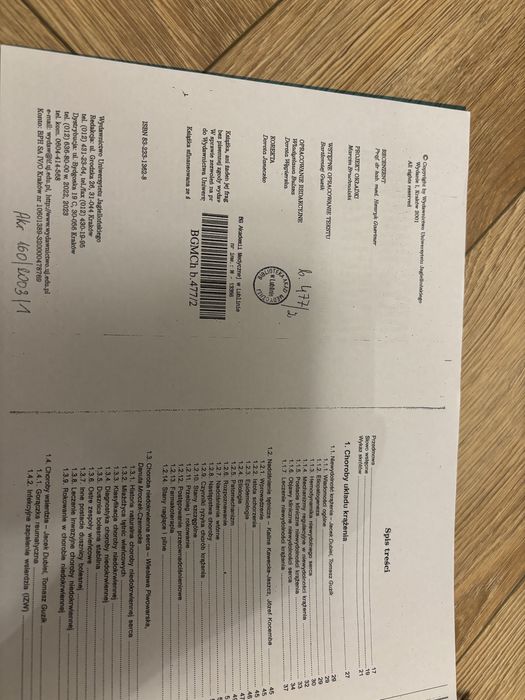 Zarys chorób wewnętrznych dla stomatologów