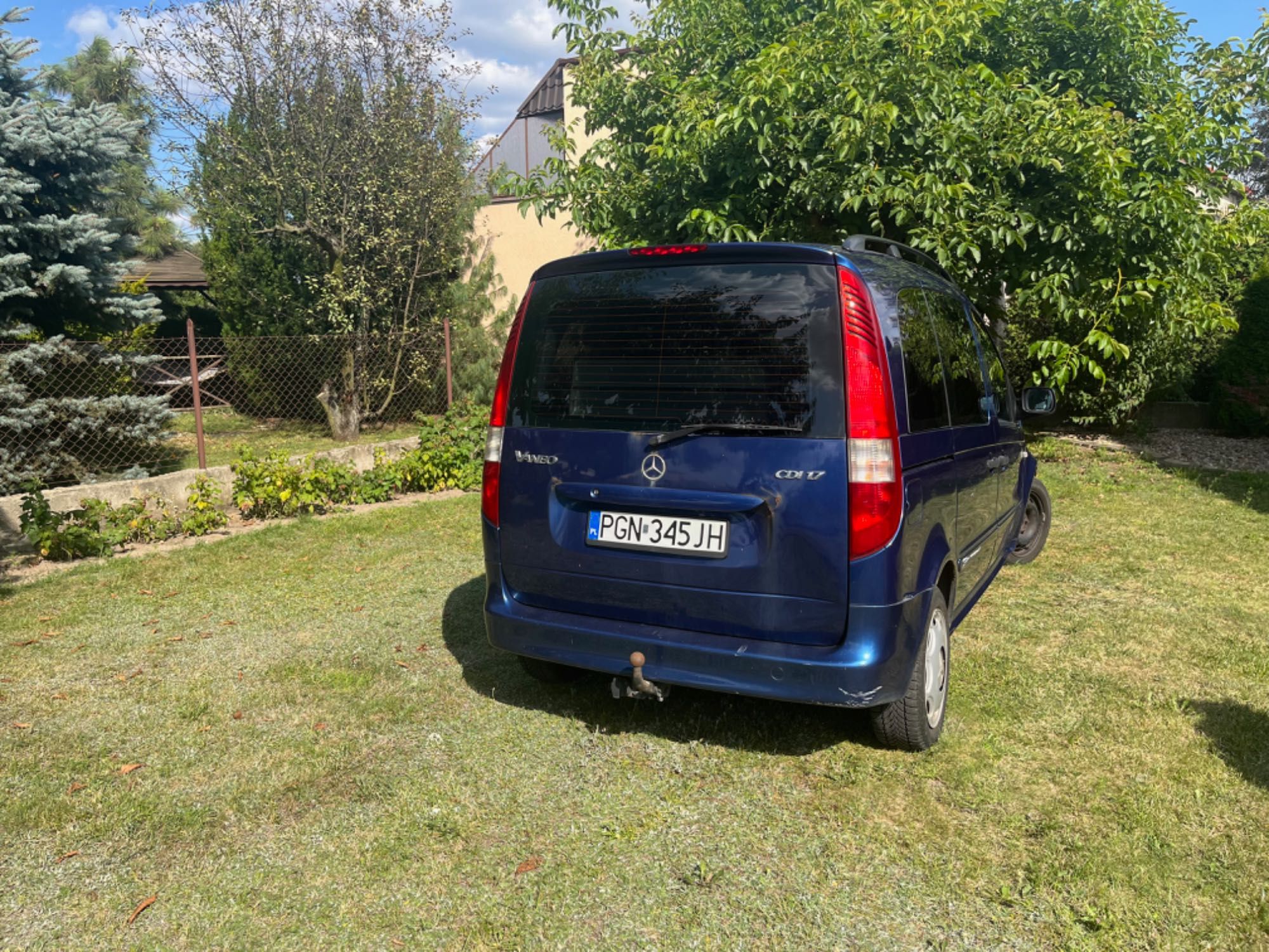 Mercedes Vaneo 1.7CDI przystosowany do przewozu osoby niepełnosprawnej