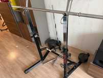 Stojak do ławki Kettler Vector obciążenie gryf siłownia fitness