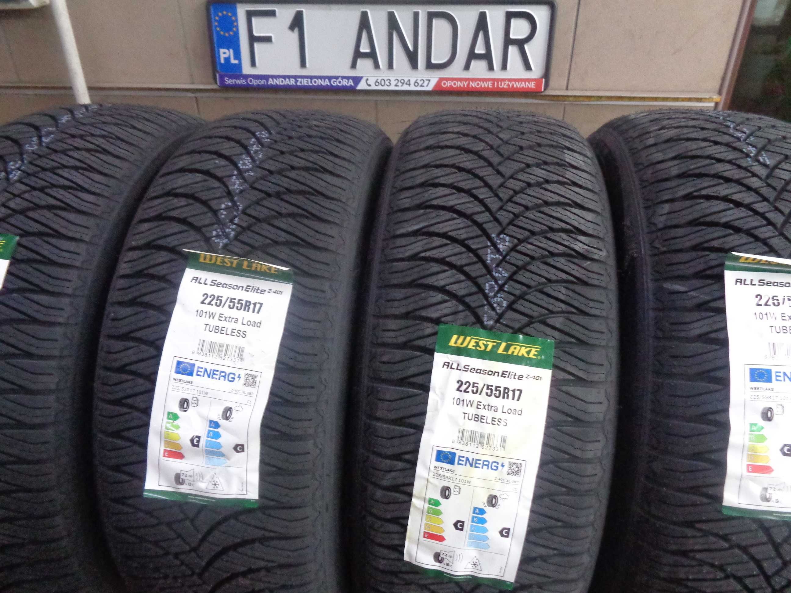 Nowe 225/55R17 WEST LAKE Z-401 All Season , XL ,Opony Całoroczne ANDAR