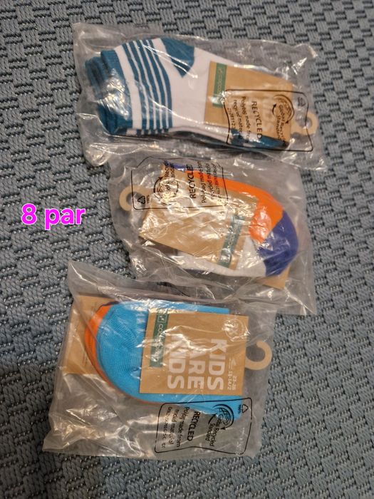 Skarpetki 8 par coccodrillo nowe 23-26