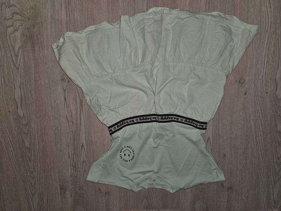 Sukienka miętowa, rozmiar  z metki 104 (110), Coccodrillo