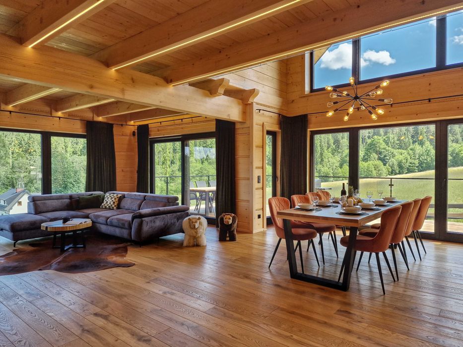 Dom z basenem z jacuzzi oraz sauną w Pieninach!