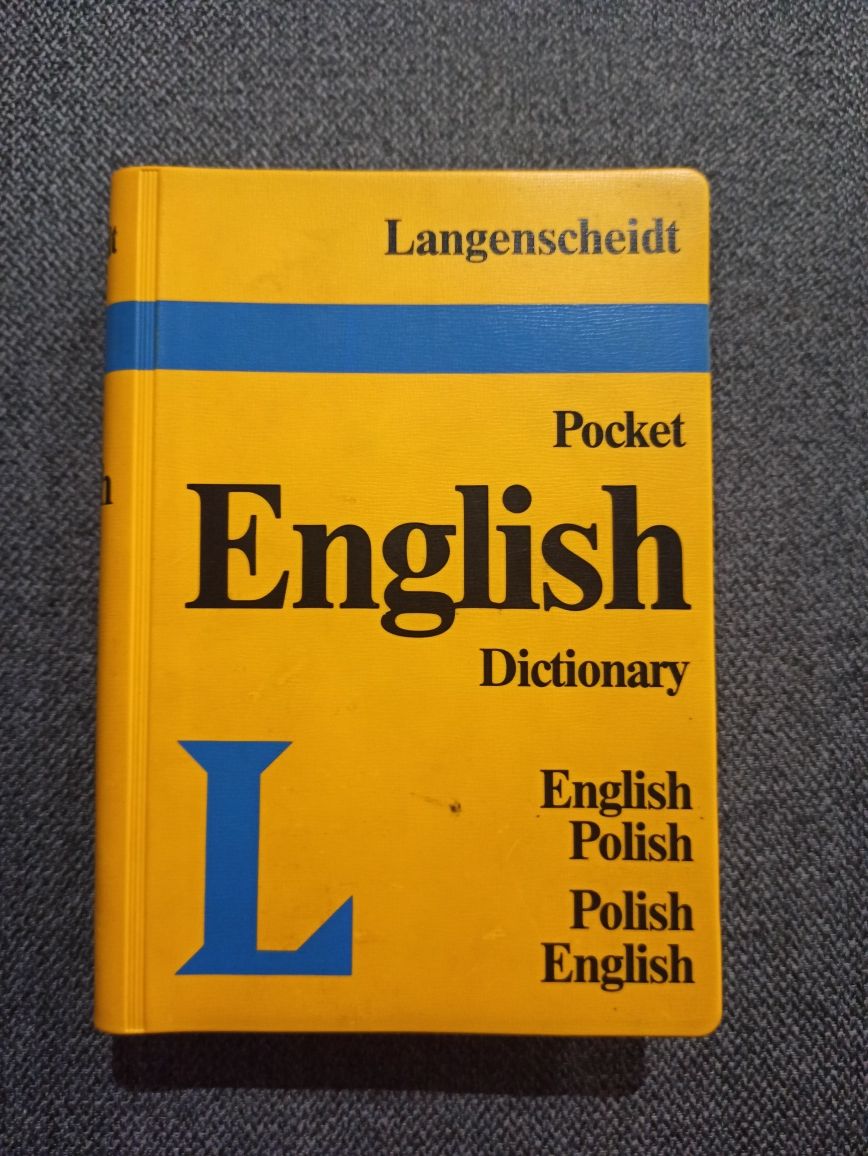 Kieszonkowy słownik polsko-angielski i angielsko-polski Langenscheidt