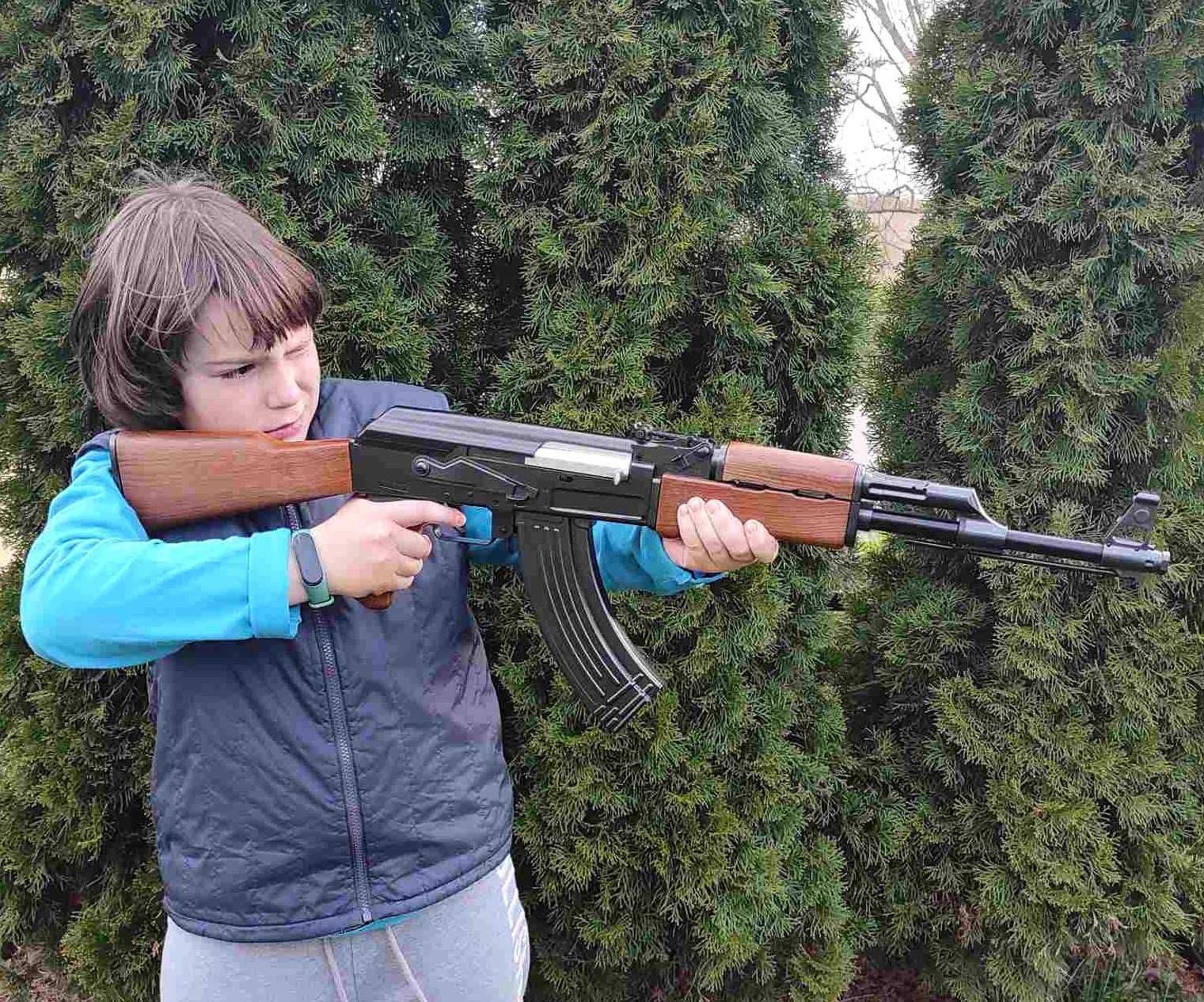Дитячий Автомат Калашнікова АК-47 Cyma Р1093/ZM93 6 мм метал