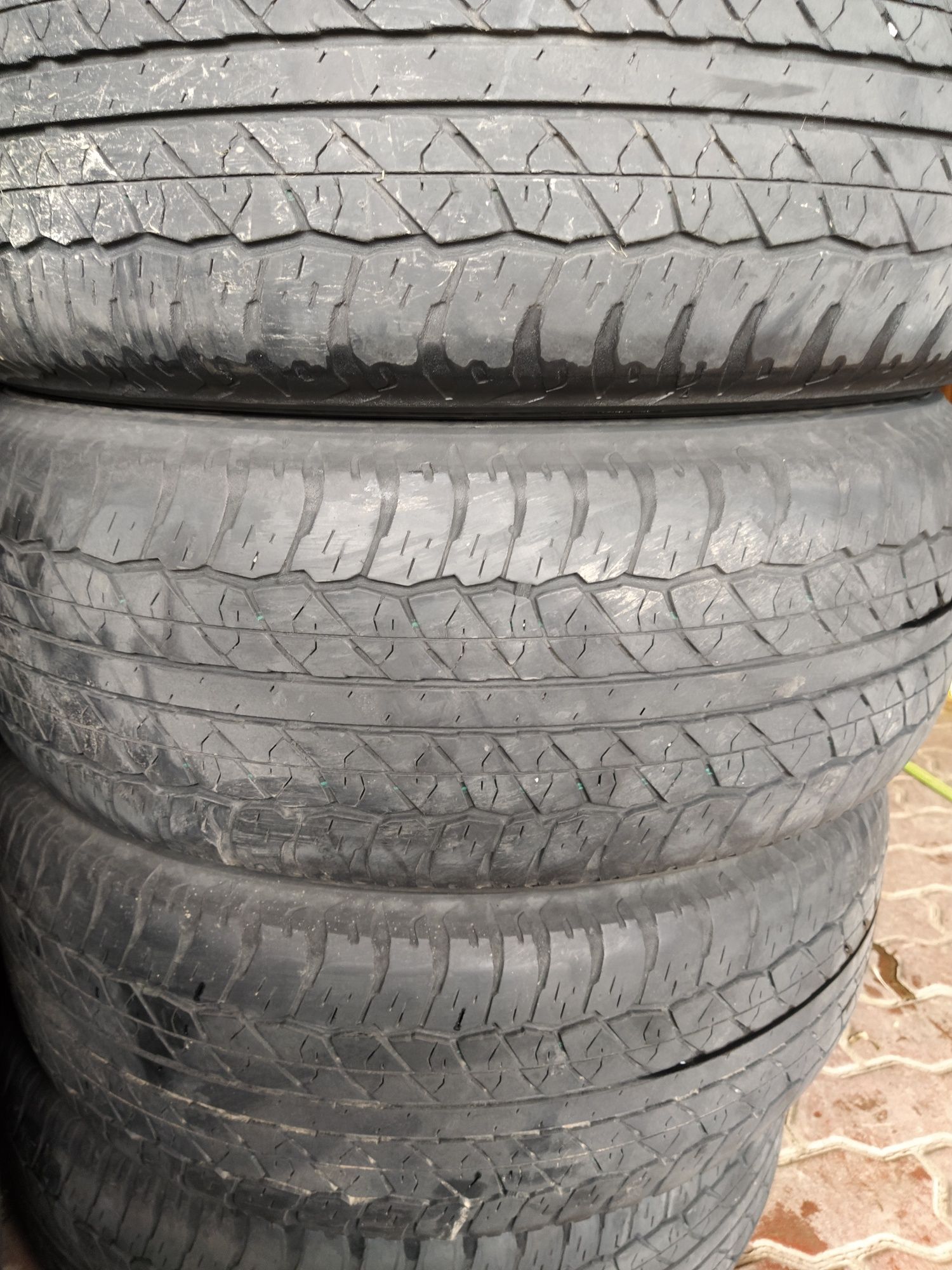 4 Opony wielosezonowe 265/60r18 DUNLOP 6mm SUV 4X4