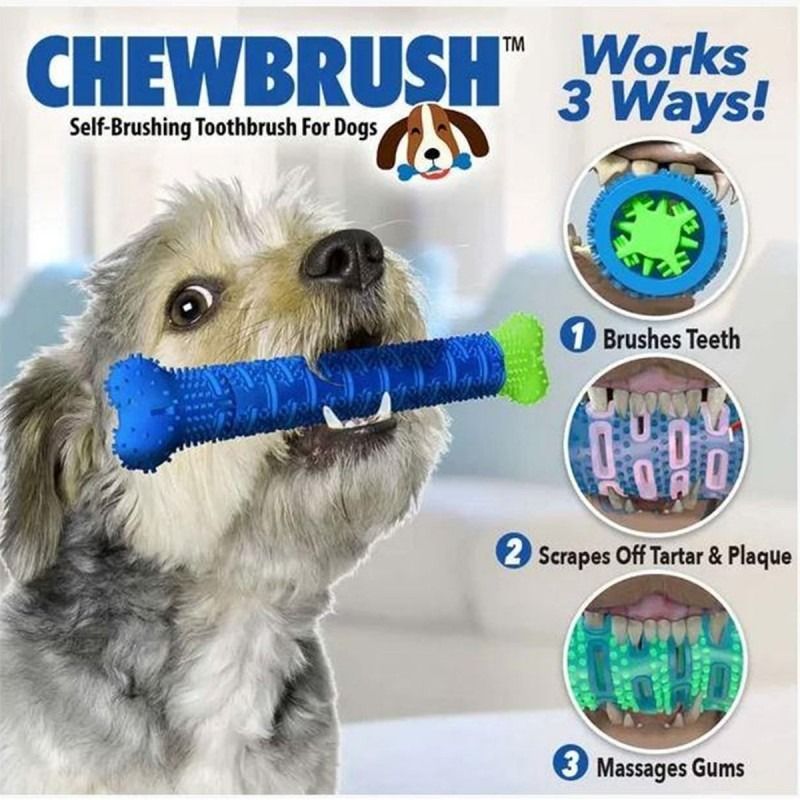 Зубная щетка для собак Сhewbrush (24 см)