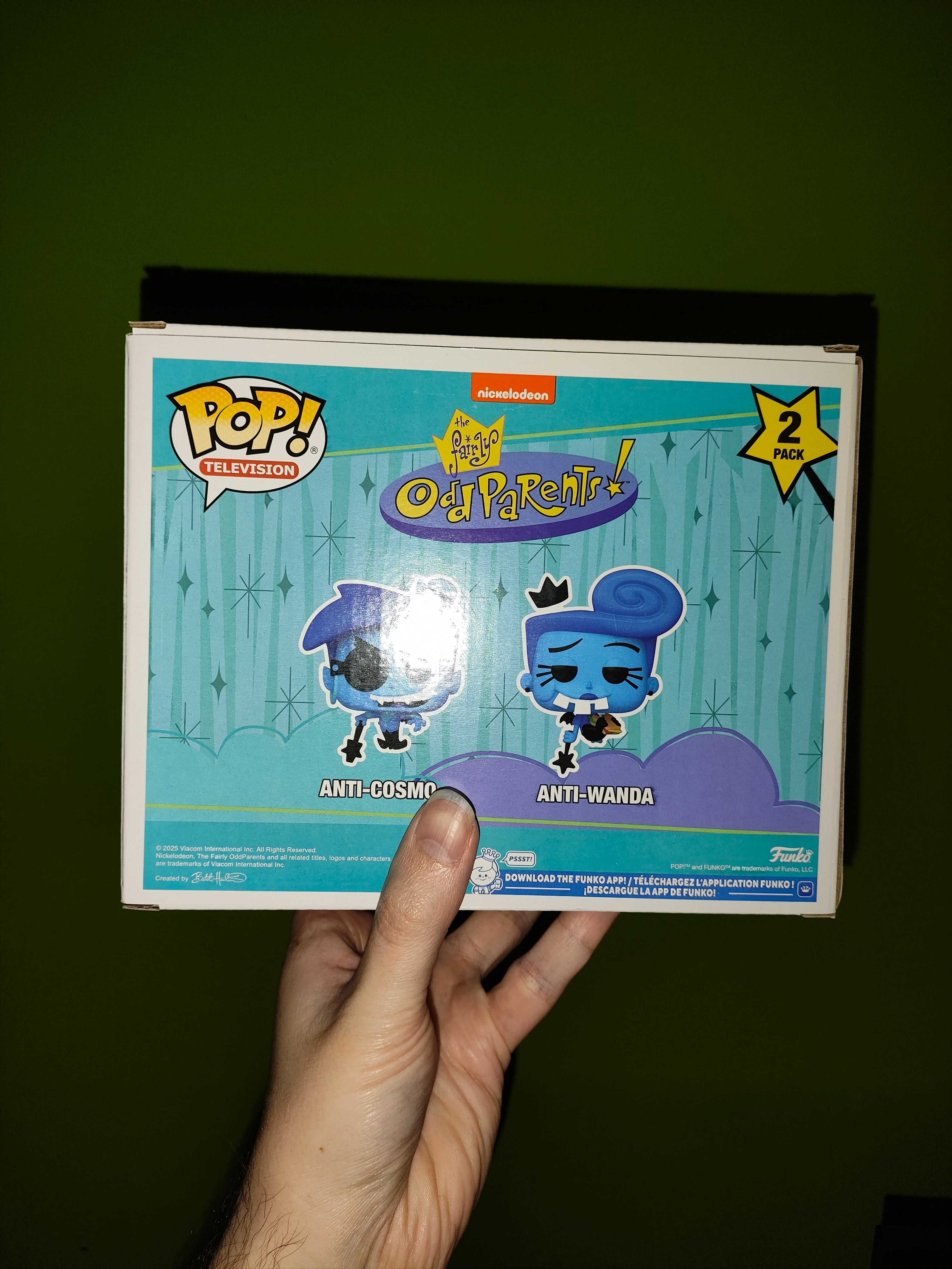 Funko Pop! Anti-Cosmo & Anti-Wanda Oddparents Wondercon Exclusive