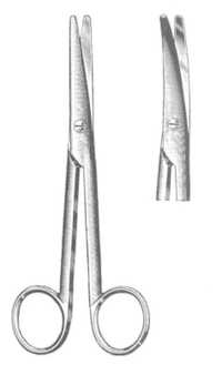 Nożyczki operacyjne typ Mayo-Stille 15 cm (zagięte)