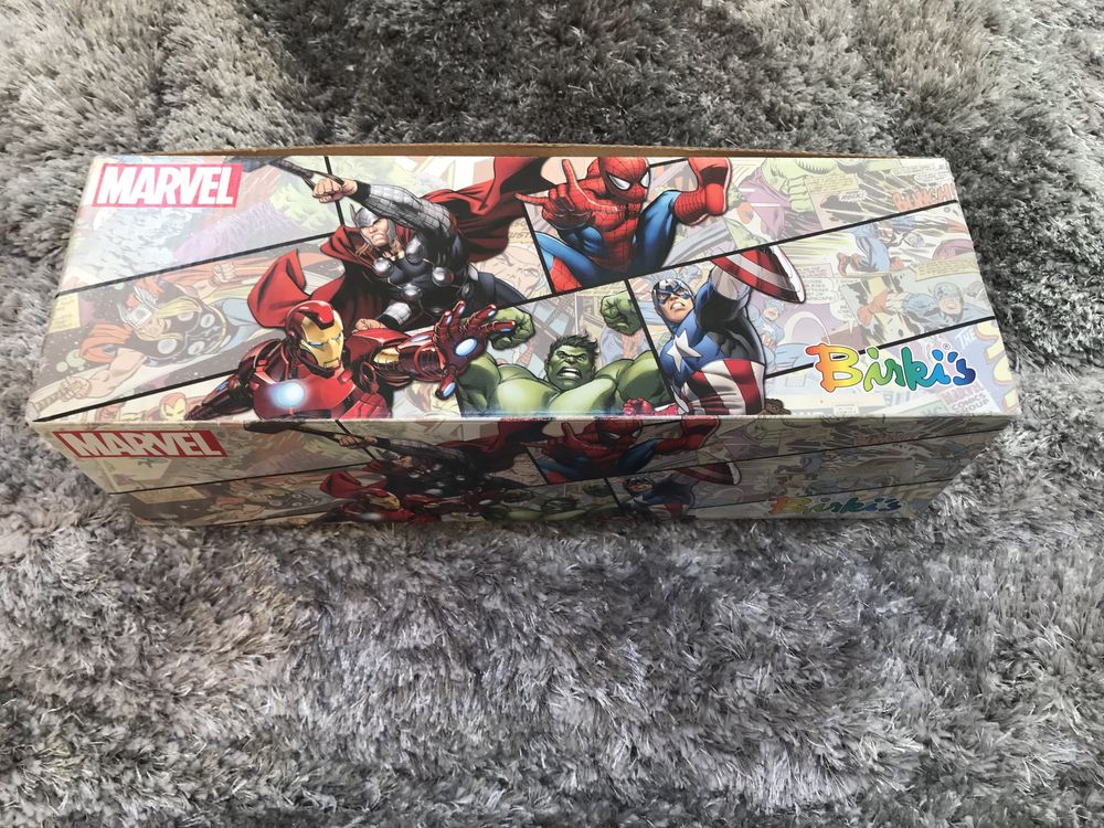 Birki’s Superfit Marvel 32 spiderman ironman jak nowe sandały kapcie