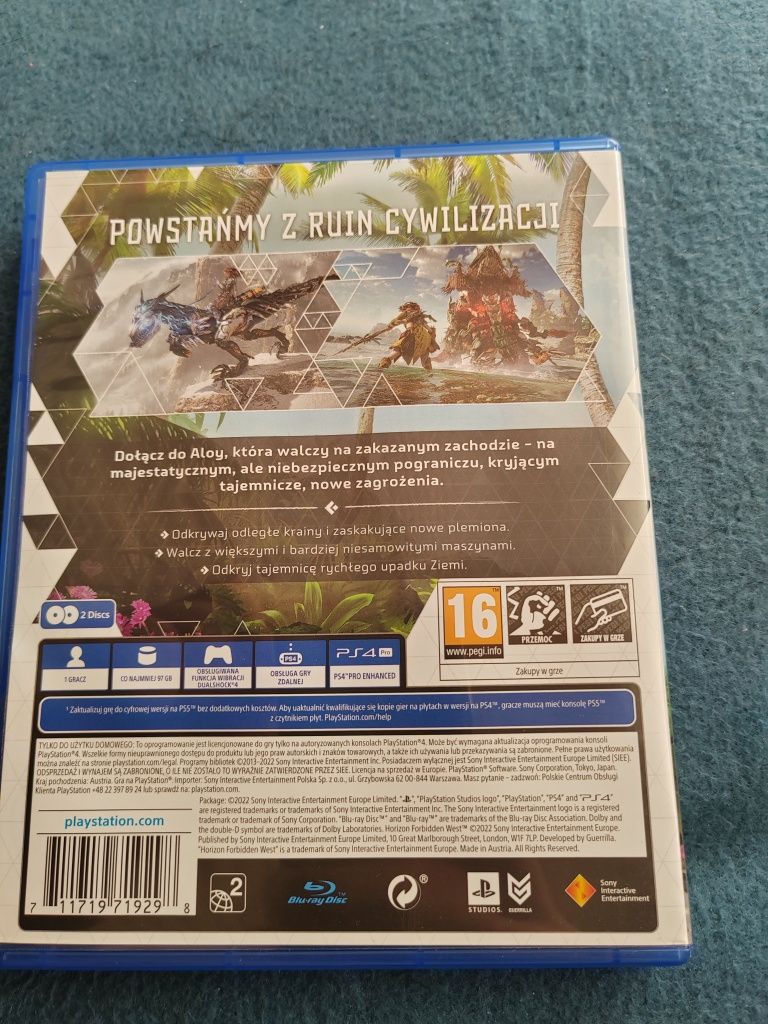 Horizon forbidden west 2 II PS4 PlayStation 4 5