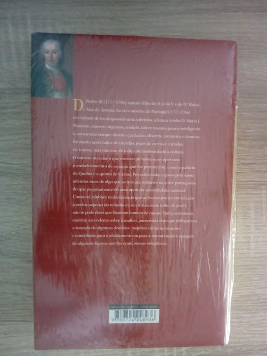 Livro "D. Pedro III", de Paulo Drumond Braga