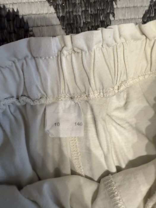 Zara spodnie ecru 140 dziewczynka
