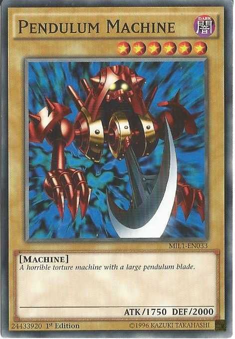 Karta YUGIOH Pendulum Machine v.2