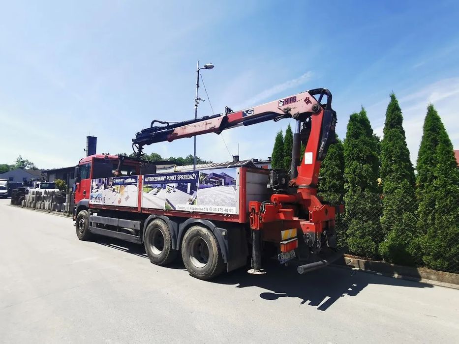 MAN TGA 26.363  MAN 6*4  HDS HIAB 166