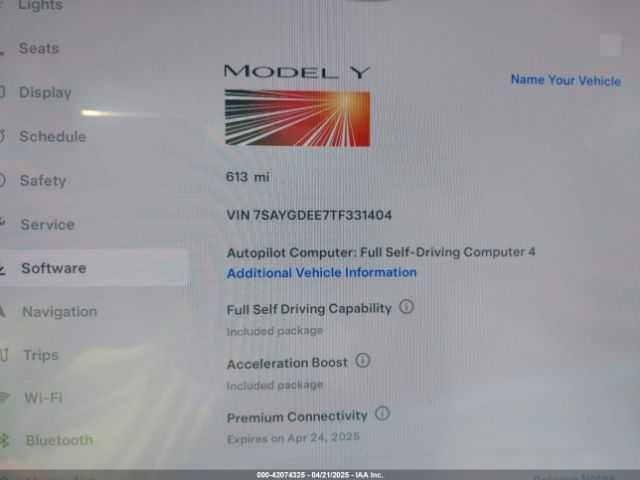 2026 TESLA MODEL Y Performance