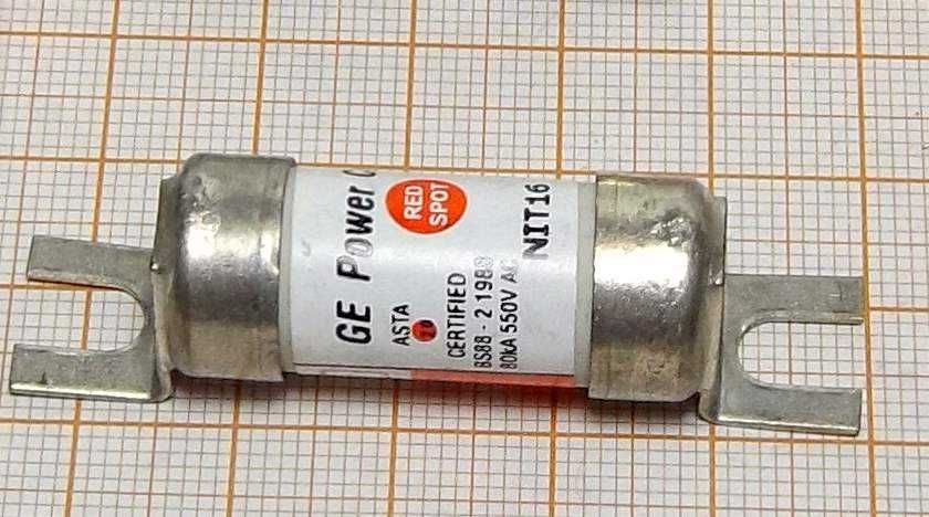 Bezpiecznik A1 HBC 16A NIEUŻYWANY [M1-TE] - cena 5 sztuk