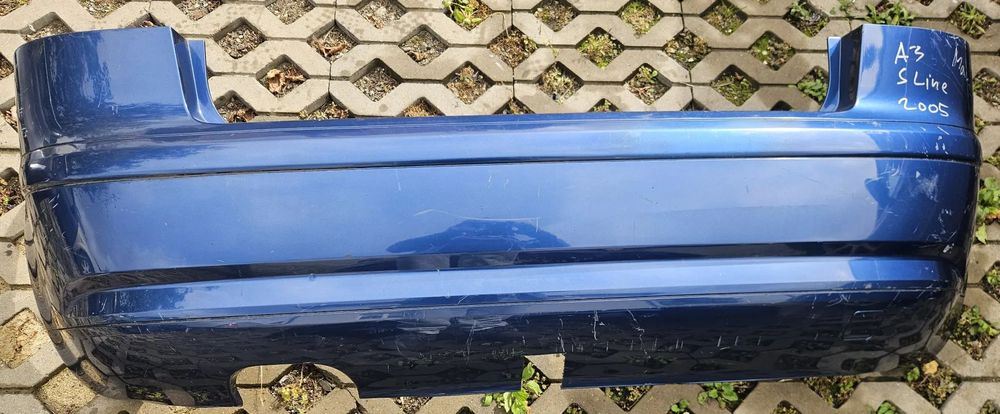 Audi A3 8P zderzak tył tylny