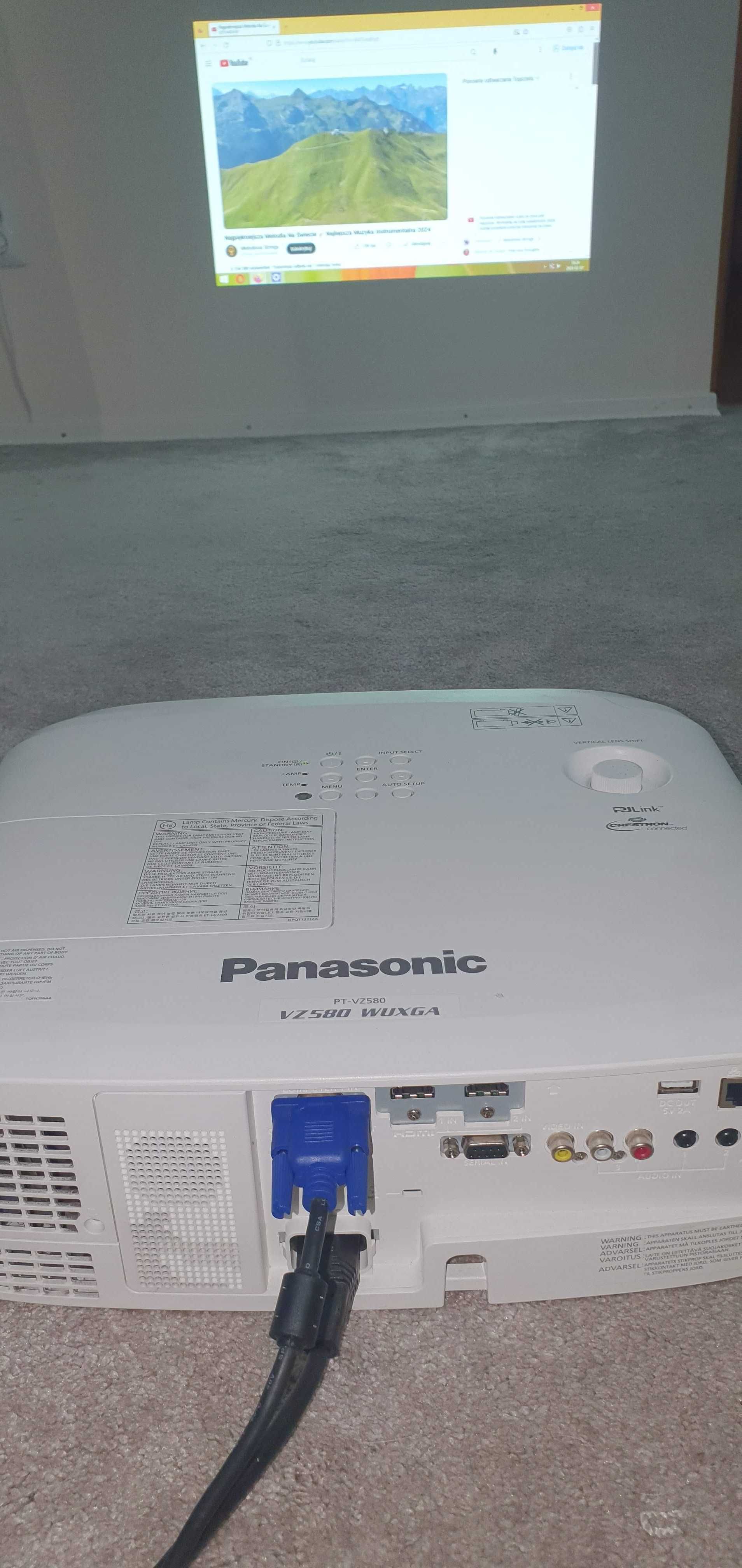 Rzutnik Panasonic VZ580 WUXGA