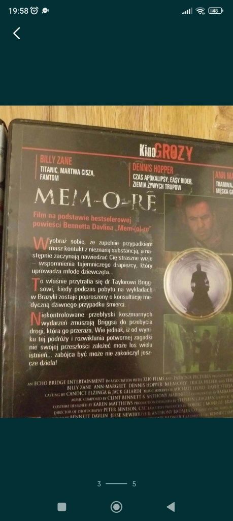 75. Filmy dvd - 4 sztuki