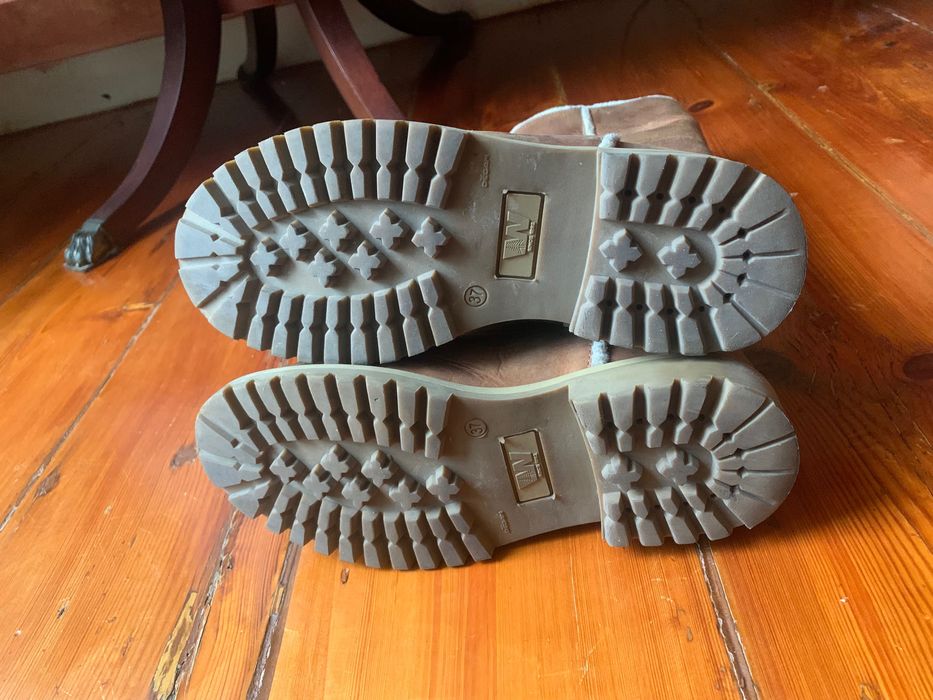 Botas 100% pele 37