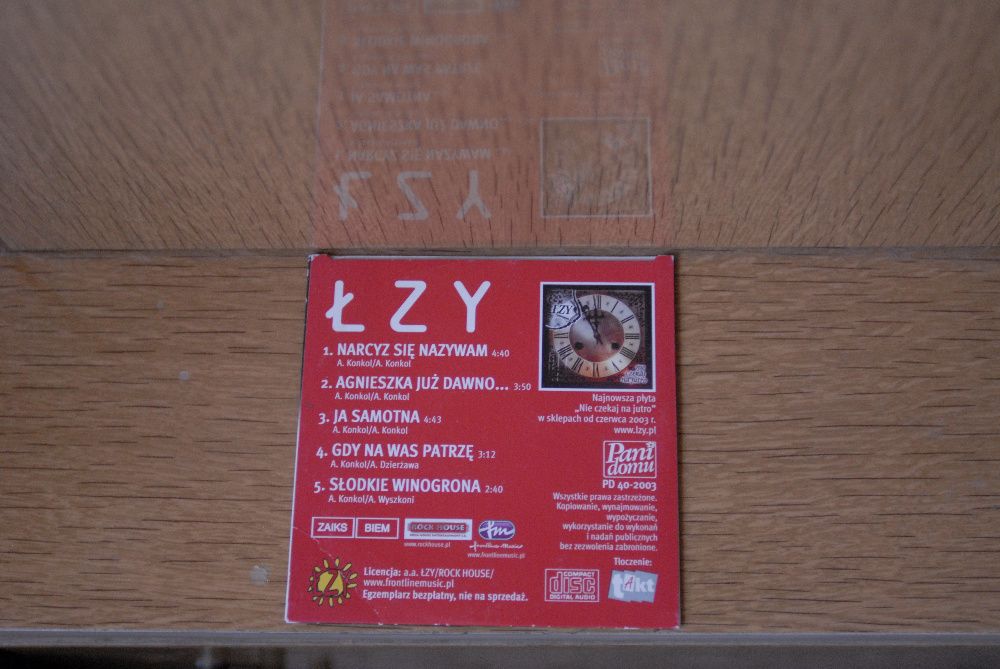 Łzy - Łzy Pani domu płyta CD
