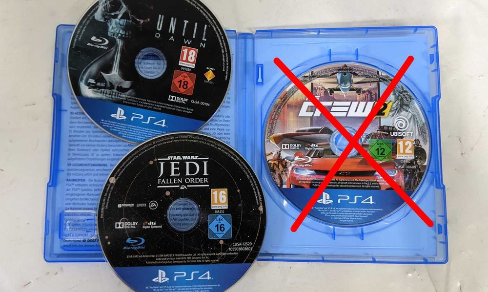 ОДНИМ ЛОТОМ! Диски для Sony Playstation 4 PS4