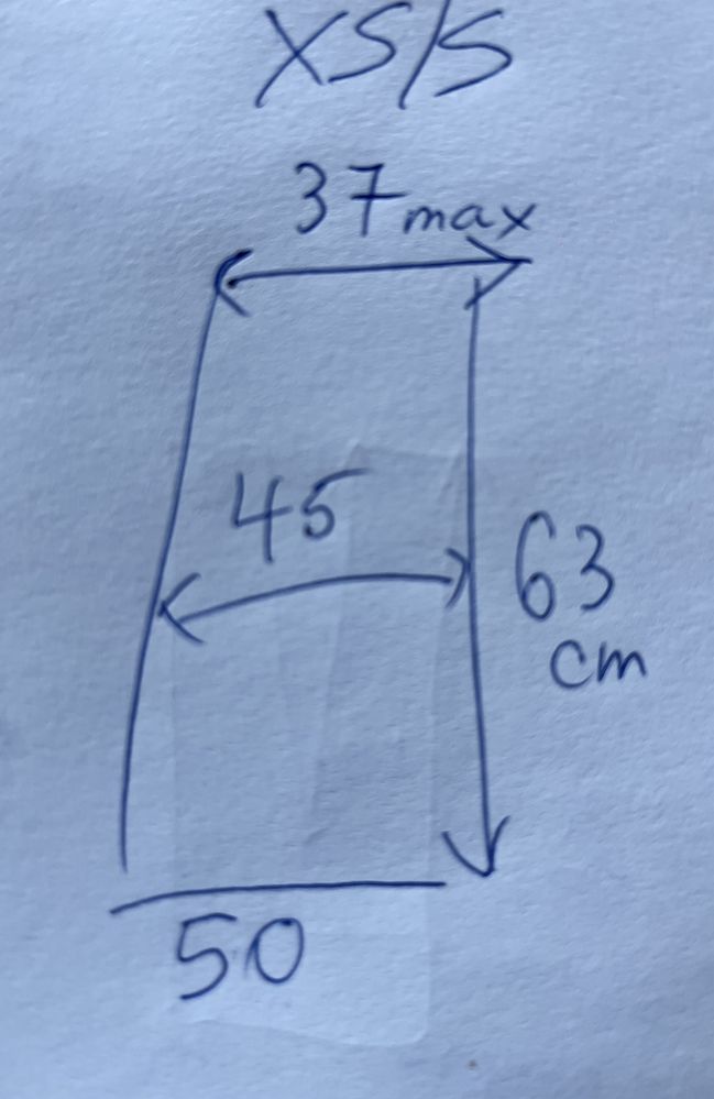 Nowa spódnica ołówkowa pas do 74 cm XS/S nutella brąz lykke scandi