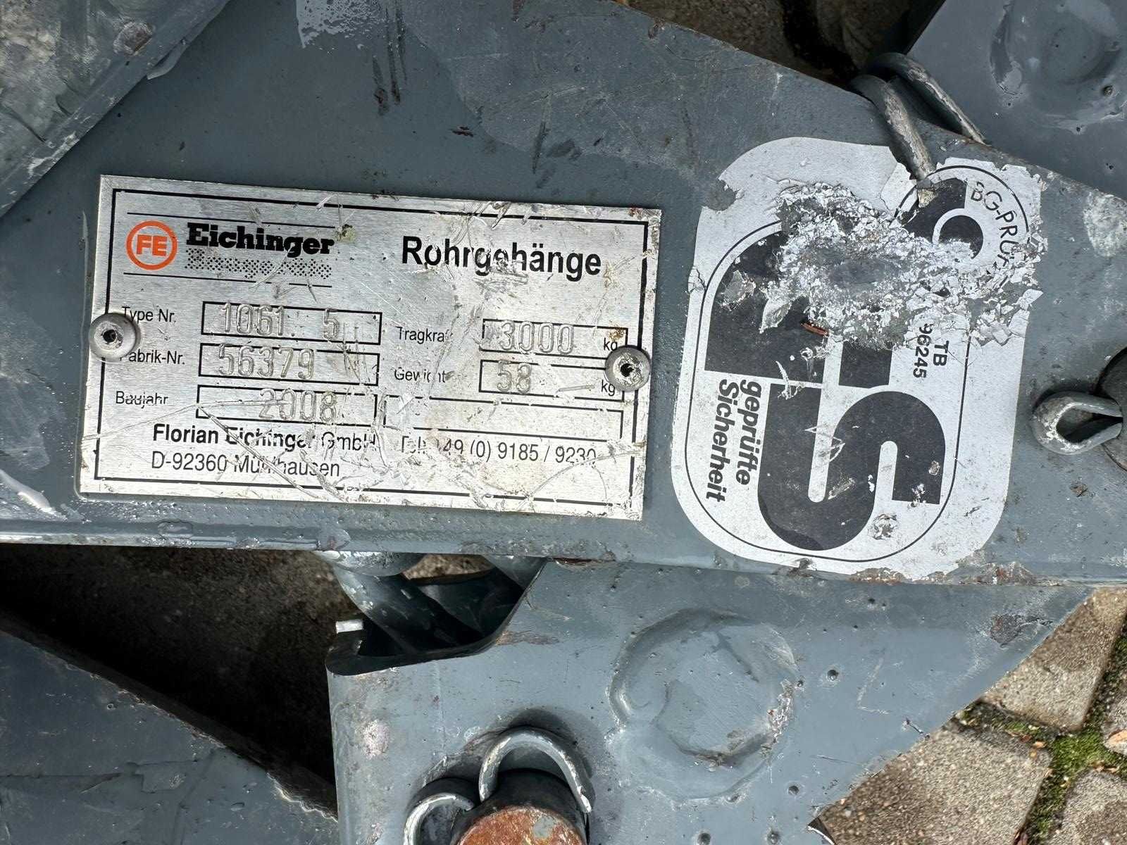 Zawiesie szczękowe łańcuchowe do kręgów betonowych EICHINGER 3t używan