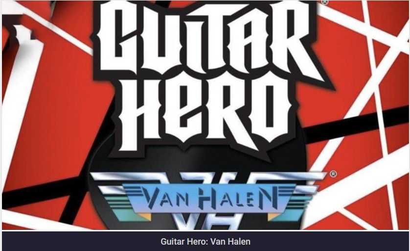 Guitar Hero Van Halen Sony Playstation 3 PS3 Unikat