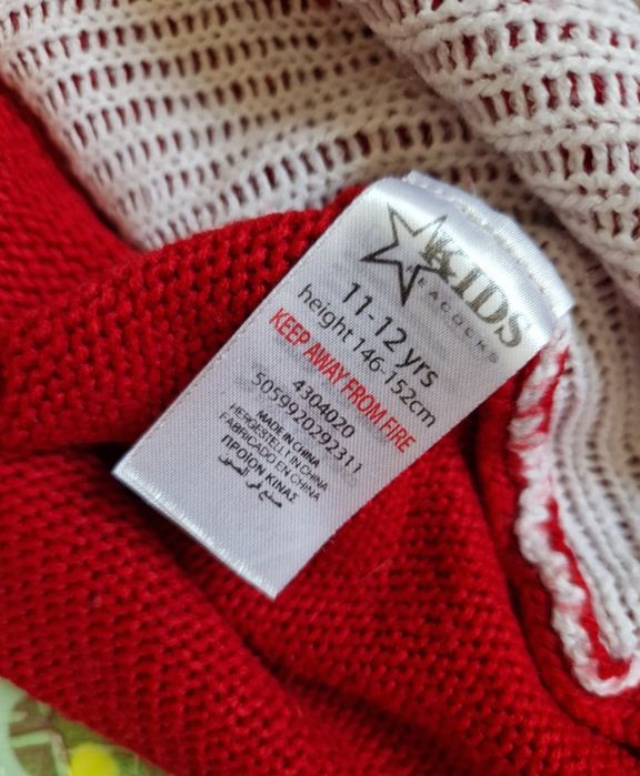 Новорічний Різдвяний светр MISS дівчинка 11-12 р світшот батнік худі
