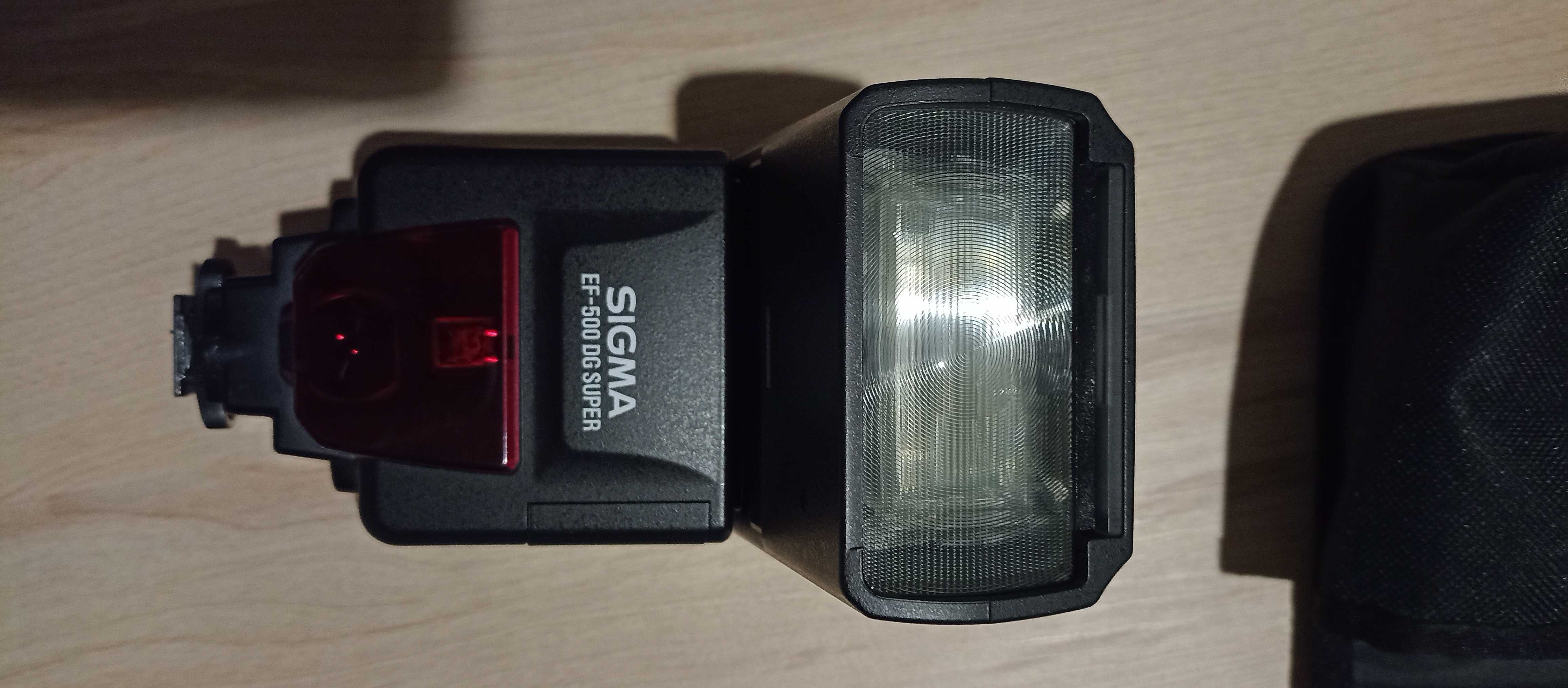 Lampa Nikon- sigma ef-500 DG super