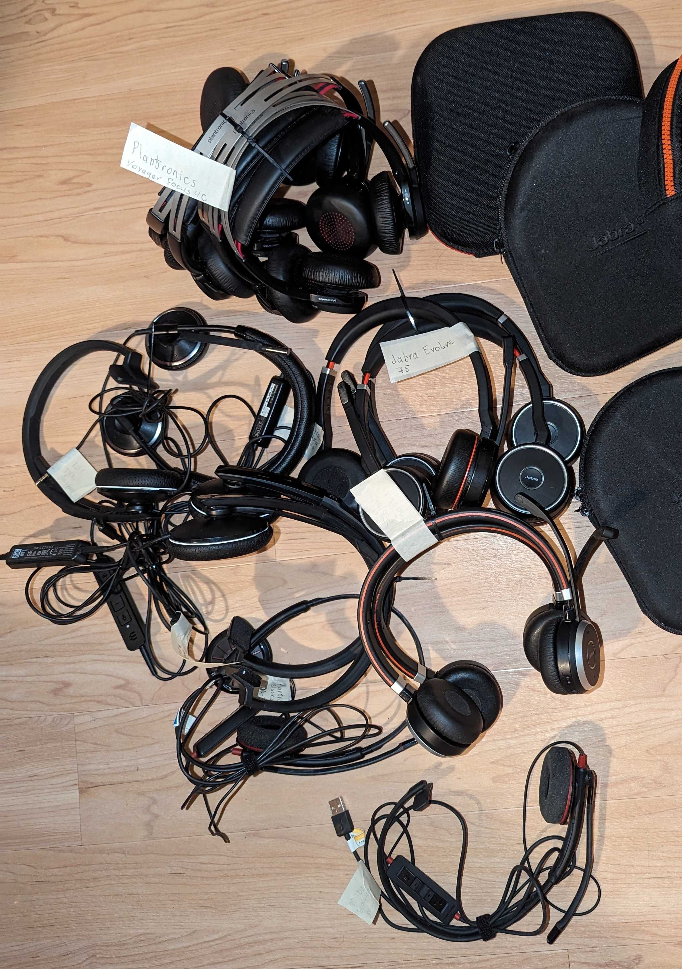 Навушники Jabra, Plantronics, Epos