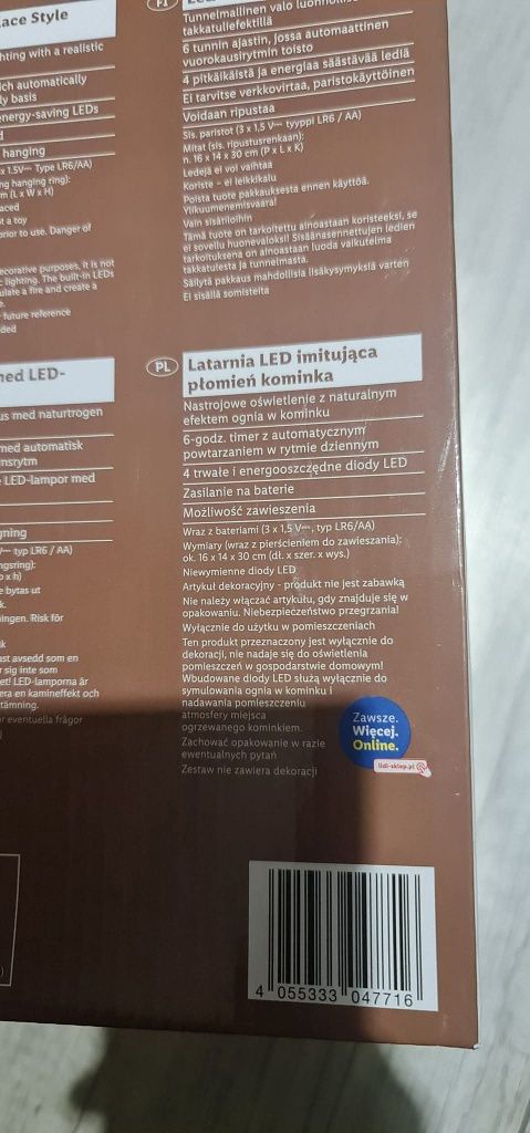Nowy Kominek Led