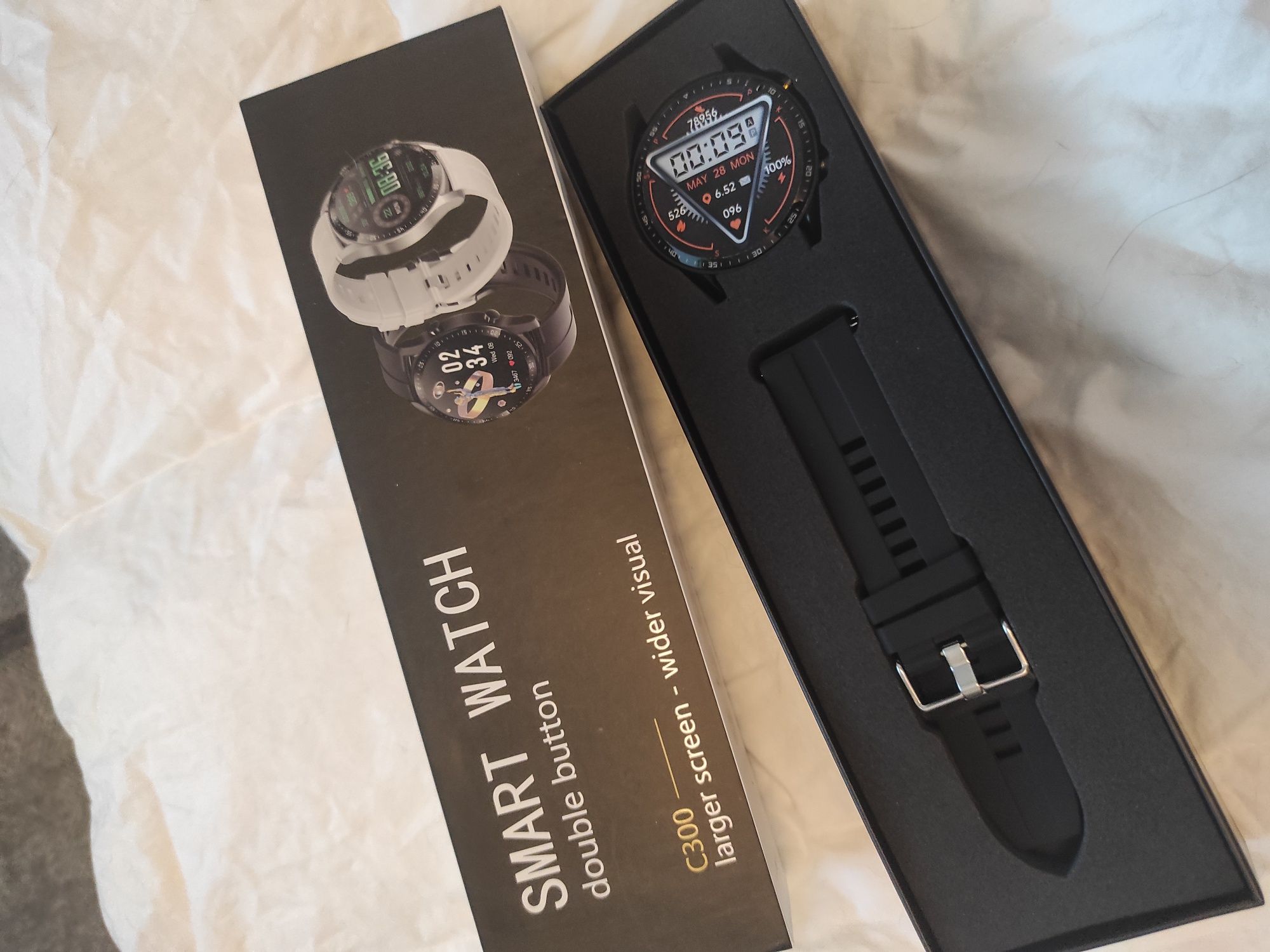 Smartwatch C300 zegarek, krokomierz