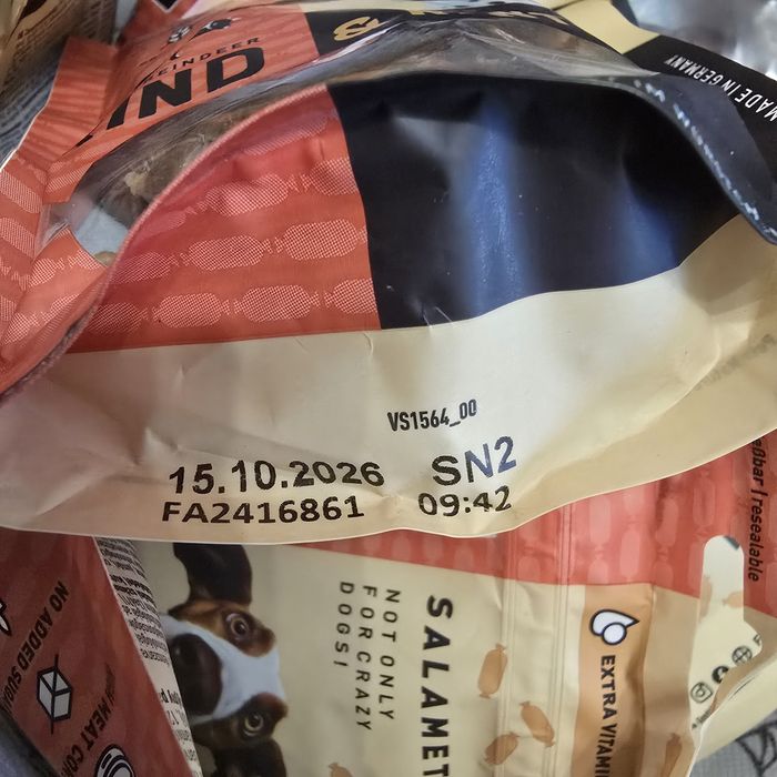 Przysmaki dla psa kiełbaski wiepszowe 10szt