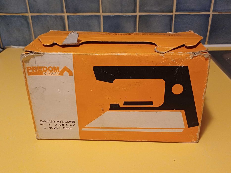 Żelasko Elektryczne z Termoregulatorem Predom Dezamet Pudełko Karta Gw