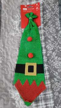 Świąteczny krawat dla elfa nowy