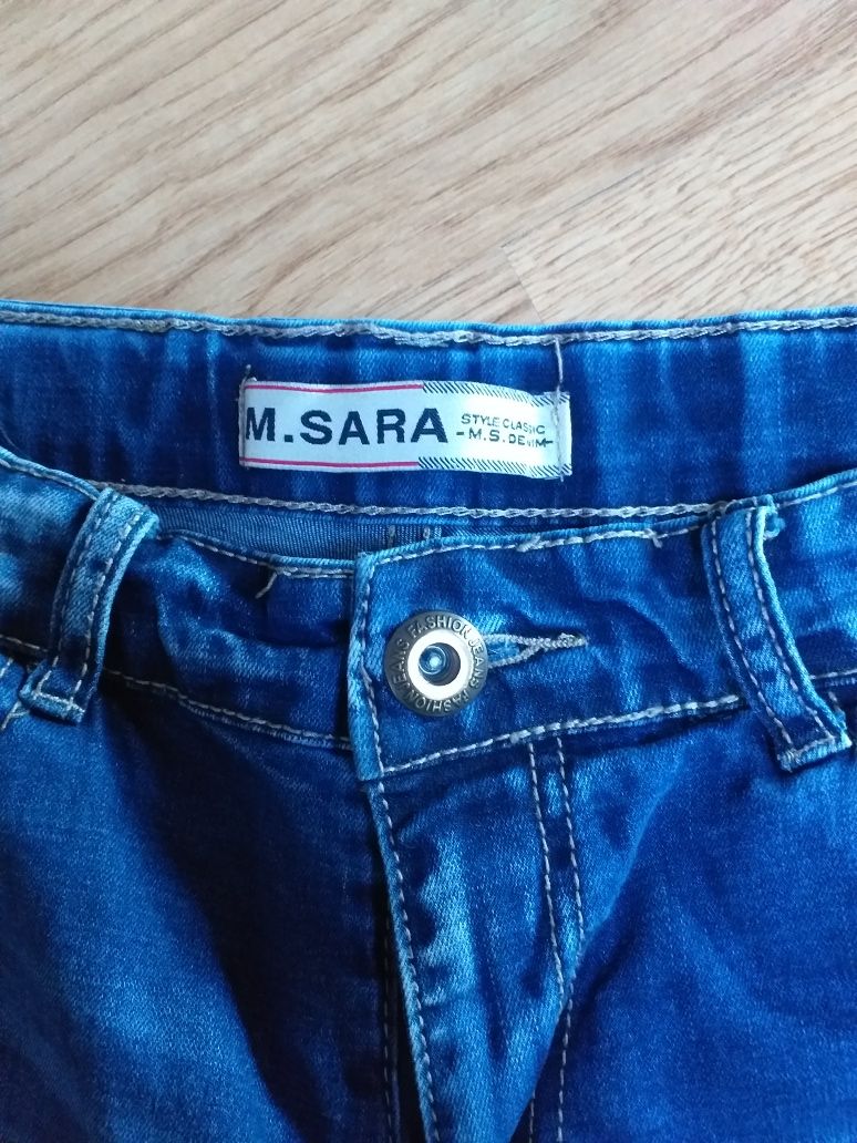 Spodnie krótkie dżinsowe M.SARA
