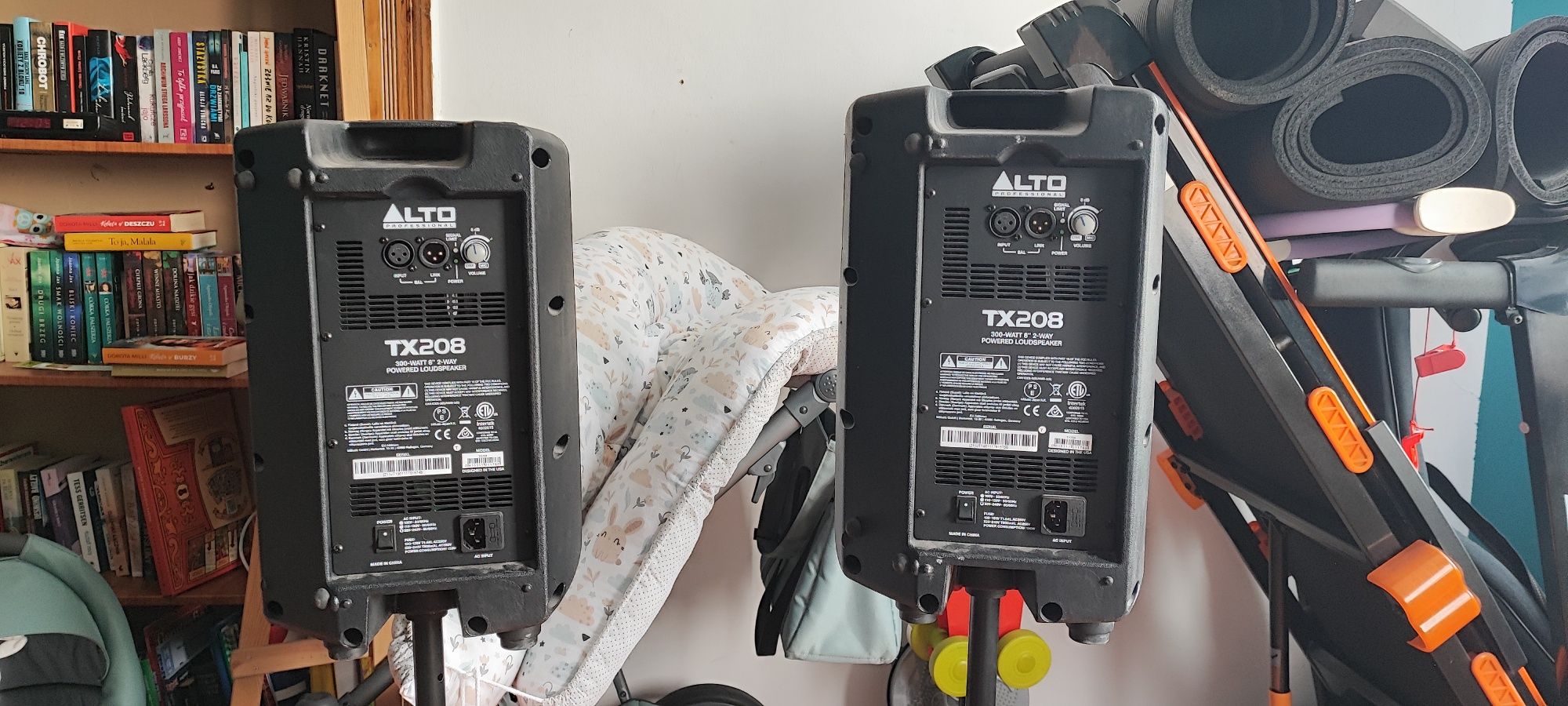 Kolumny aktywne Alto tx208 statywy