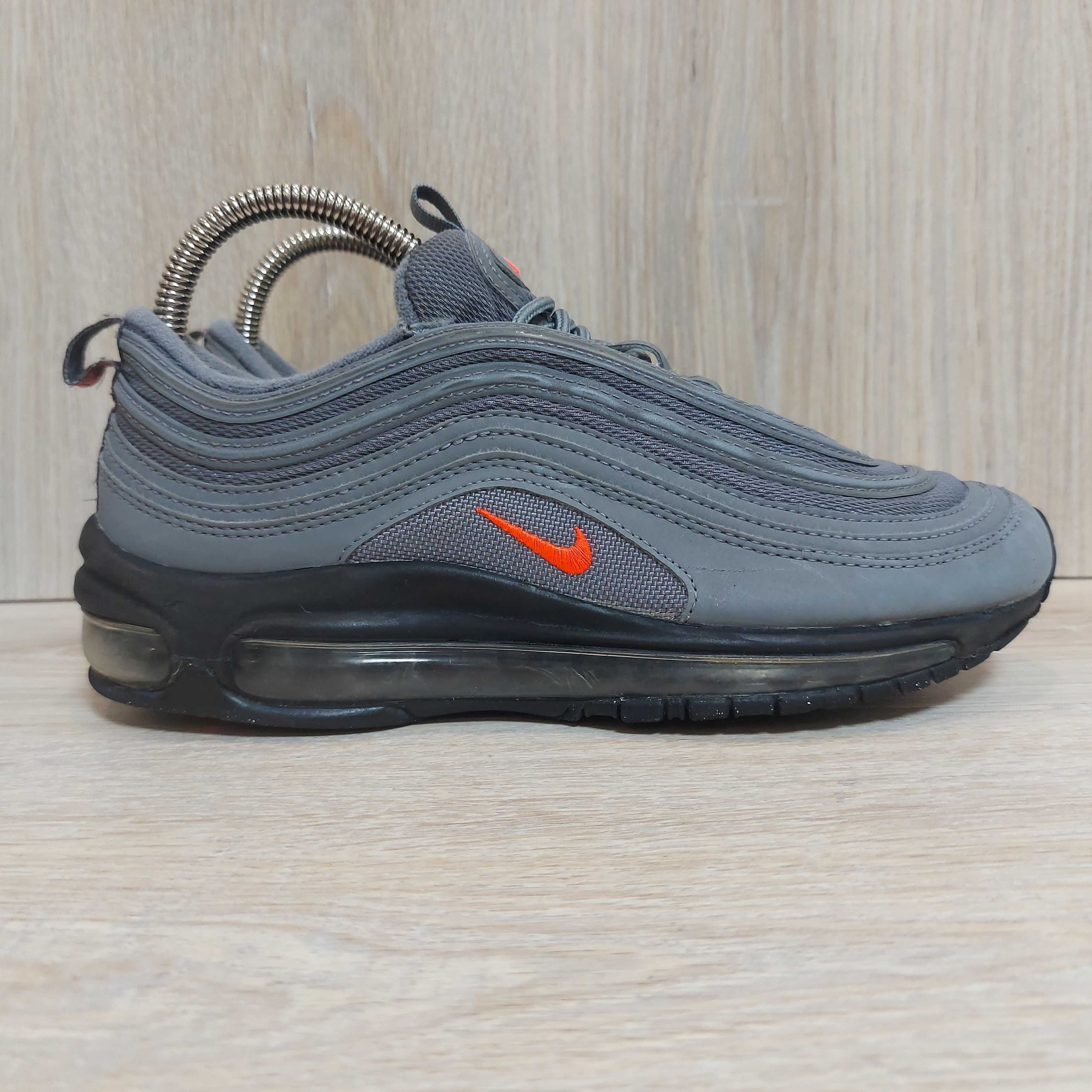 Кроссовки Nike Air Max 97 Dark Grey Black Crimson оригинал