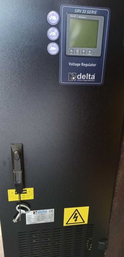 Stabilizator napięcia Delta SRV33,  275-450 V AC, 400VAC 15kVA