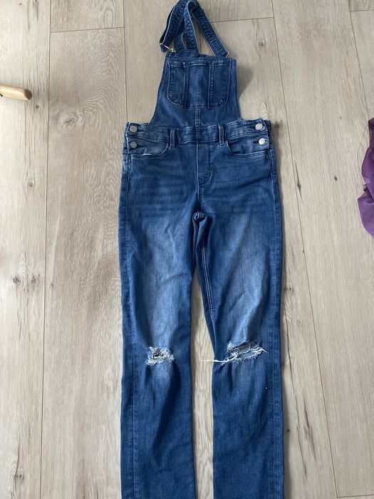 Ogrodniczki jeansowe